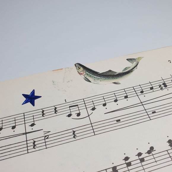 Vintage Sheet Music Country Dance For Two Pianos Beethoven Teacher Student Pract - Picture 6 of 6